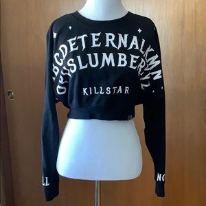 Kill Star cropped sweater